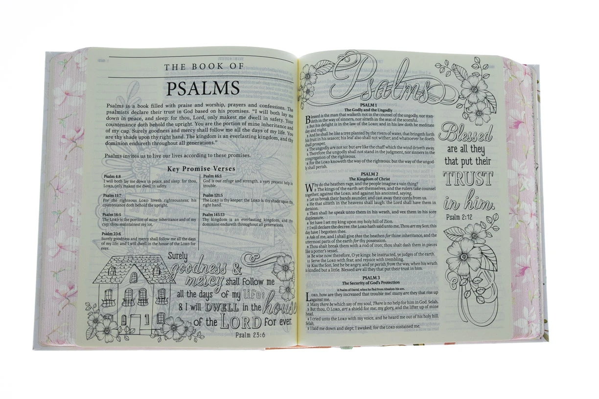 KJV Pink Hardcover My Promise Bible 5 KJV Pink Hardcover My Promise Bible - Image 3
