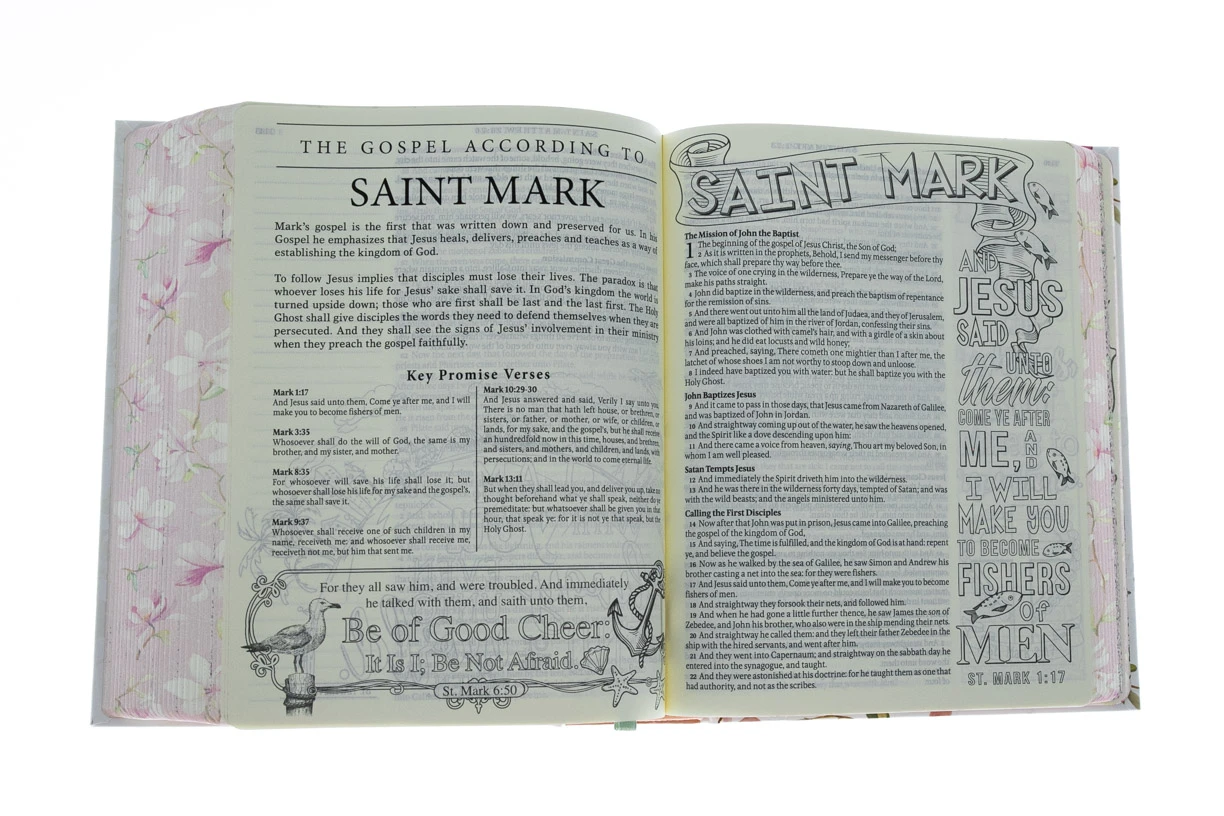 KJV Pink Hardcover My Promise Bible 6 KJV Pink Hardcover My Promise Bible - Image 4