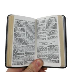 KJV -Vest Pocket New Testament & Psalms Leather-flex -Books-Bible 100 0040 2