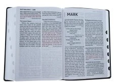 NIV Super Giant Print Reference Bible, Leathersoft, Brown -Books-Bible 100 0044 3