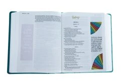 NIV Beautiful Word Bible Leathersoft, Teal – Updated Edition -Books-Bible 100 0051 3
