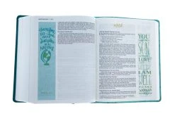 NIV Beautiful Word Bible Leathersoft, Teal – Updated Edition -Books-Bible 100 0051 5
