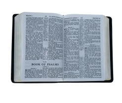 KJV Heritage Black Reference Bible -Genuine Leather -Books-Bible 100 0140 3