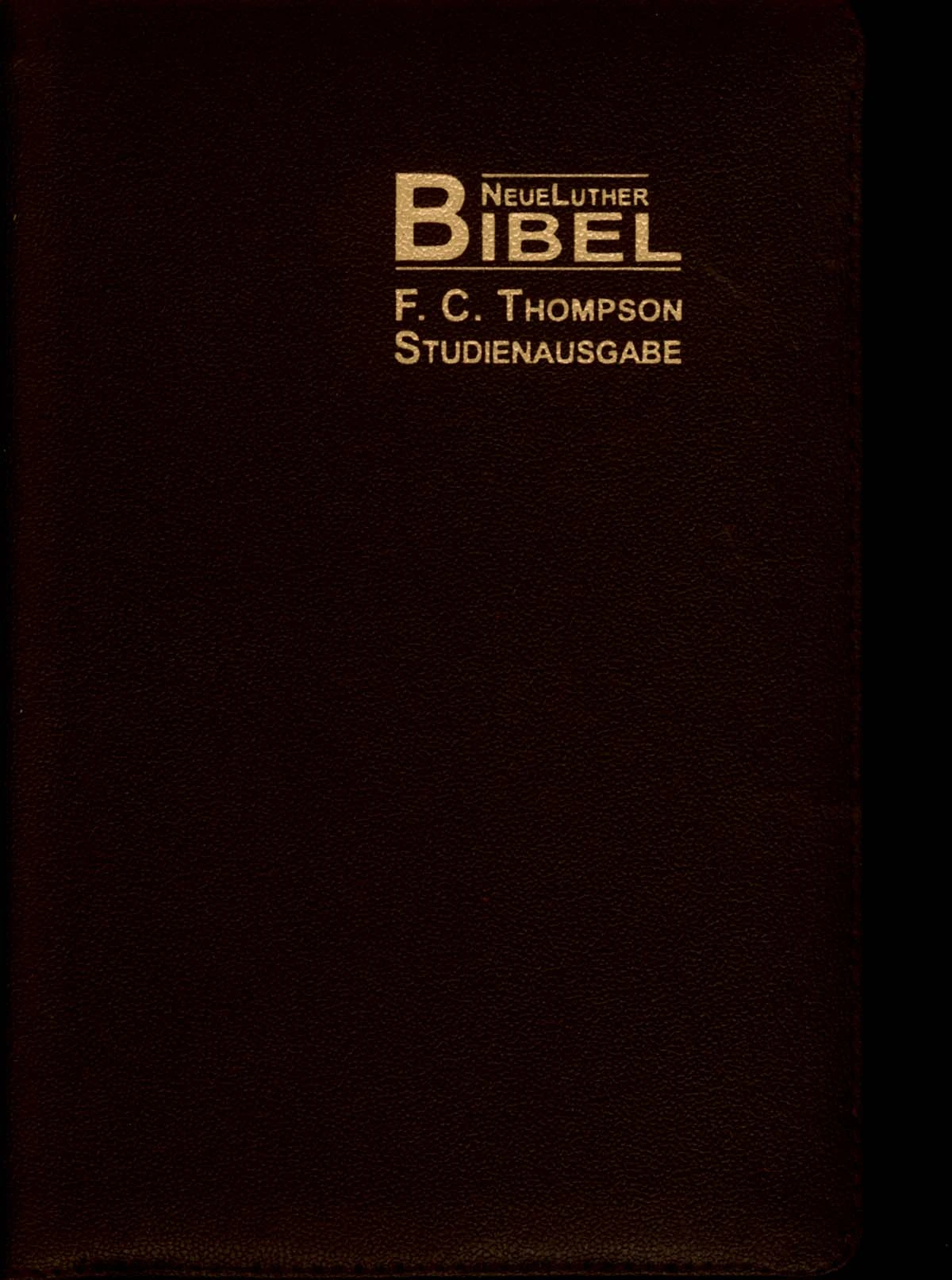 Bible German Thompson RL BL Zipper 3 Bible German Thompson RL BL Zipper