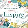 Inspire: Faith, Hope & Love: 100 Devotions For Coloring And Creative Journaling -Books-Bible 118 1422 0