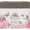 BC: Be Still Pink Butterfly Medium -Books-Bible 124 0012 0