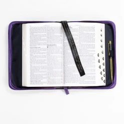 BC :Purple W/ Cream Stripe Medium -Books-Bible 124 0188 4