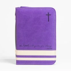 BC :Purple W/ Cream Stripe Large -Books-Bible 124 0190 1