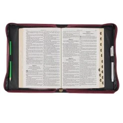 BC: The Plans I Have For You Plum Floral Faux Leather Large -Books-Bible 124 0246 2