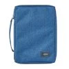 BC: Poly-canvas Blue Large Bible Cover With Fish Badge -Books-Bible 124 0260 0
