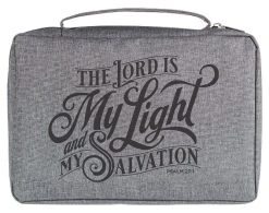 BC With Zippered Pocket: The Lord Is My Light – Psalm 27:1 – Medium