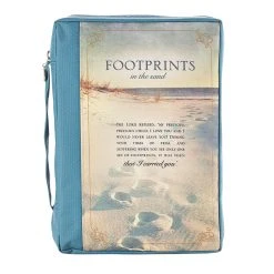 BC: Footprints Poly Canvas X Large