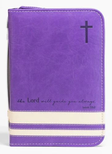 BC : The Lord Will Guide You Always Purple & Cream XXL 3 BC : The Lord Will Guide You Always Purple & Cream XXL