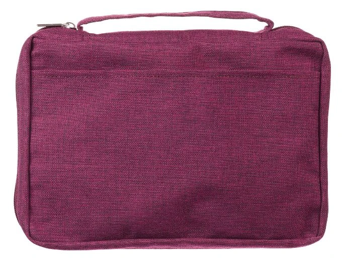 BC: Plum Poly-Canvas With Grace Badge – Large 4 BC: Plum Poly-Canvas With Grace Badge – Large - Image 2