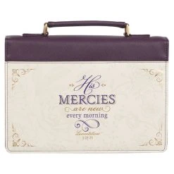 BC: His Mercies Are New Dark Amethyst Purple Fashion Medium