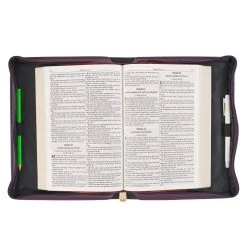 BC: His Mercies Are New Dark Amethyst Purple Fashion Medium -Books-Bible 124 0329 2