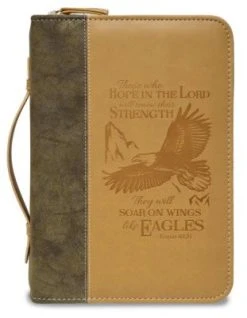 BC: Wings Of Eagles Isaiah 40:31 Brown Large