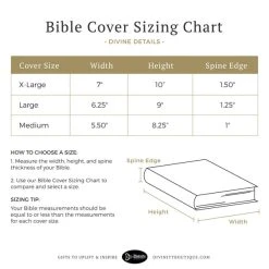 BC: Trust In The Lord Proverbs 3:5 Black/Silver Large -Books-Bible 124 1433 4