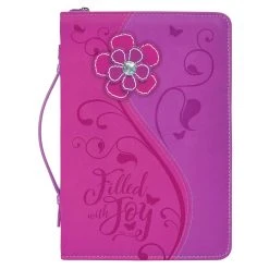 BC: Filled With Joy Psalm Daisy Floral Hot Pink Medium
