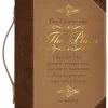BC: The Plans Jeremiah 29:11 Brown & Gold Large -Books-Bible 124 1548 0