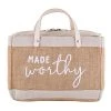 BC: Tote – Made Worthy Large -Books-Bible 124 1612 0