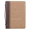 BC: For I Know The Plans Two-Tone Tan And Brown Classic – Jeremiah 29:11 -Books-Bible 124 1621 0