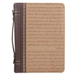 BC: For I Know The Plans Two-Tone Tan And Brown Classic – Jeremiah 29:11