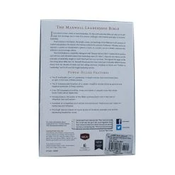 NKJV, Maxwell Leadership Bible, Third Edition, Imitation Leather, Black, Comfort -Books-Bible 200 0228 5