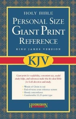 KJV Personal Size Giant Print Reference
