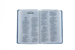 ICB Precious Moments Bible, Leathersoft, Blue -Books-Bible 200 0379 3