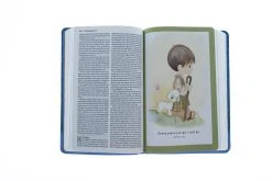 ICB Precious Moments Bible, Leathersoft, Blue -Books-Bible 200 0379 5