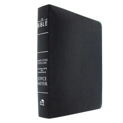 Amplified Everyday Life Bible-Black Bonded Leather