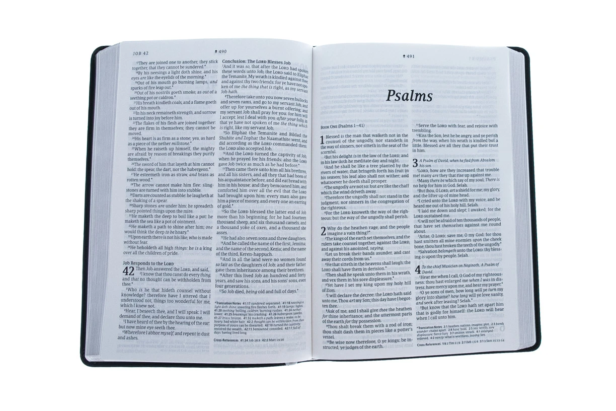 KJV Large Print Thinline Reference Bible, Filament Enabled Edition-Red 4 KJV Large Print Thinline Reference Bible, Filament Enabled Edition-Red - Image 2