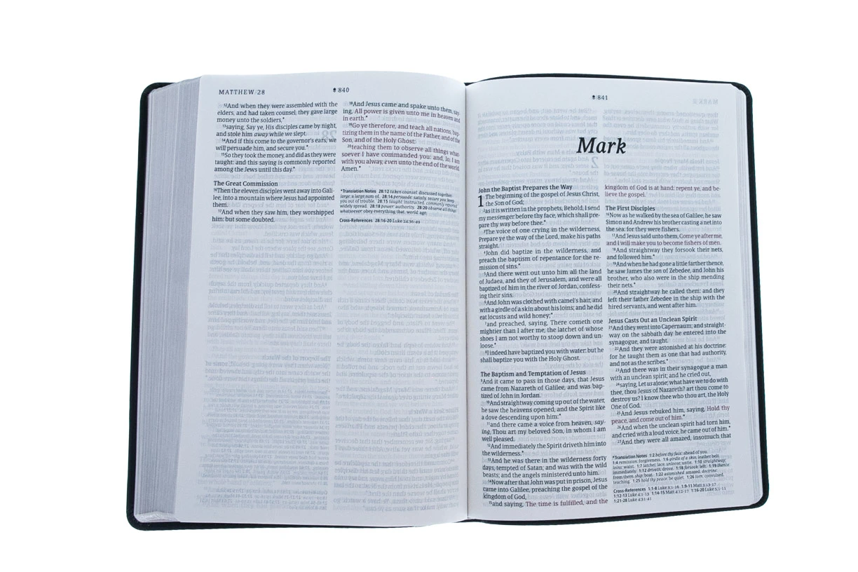 KJV Large Print Thinline Reference Bible, Filament Enabled Edition-Red 5 KJV Large Print Thinline Reference Bible, Filament Enabled Edition-Red - Image 3
