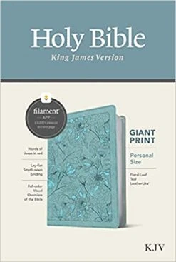 KJV Personal Size Giant Print Bible, Filament
