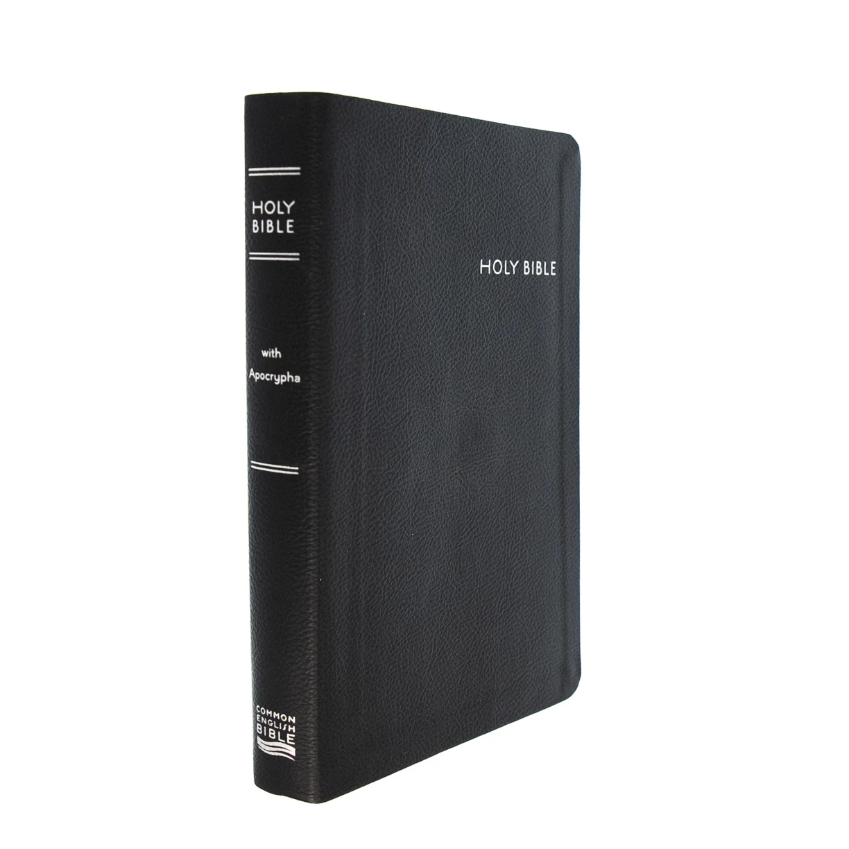 CEB Thinline Bible W/Apocrypha-Black DecoTone 7 CEB Thinline Bible W/Apocrypha-Black DecoTone - Image 5