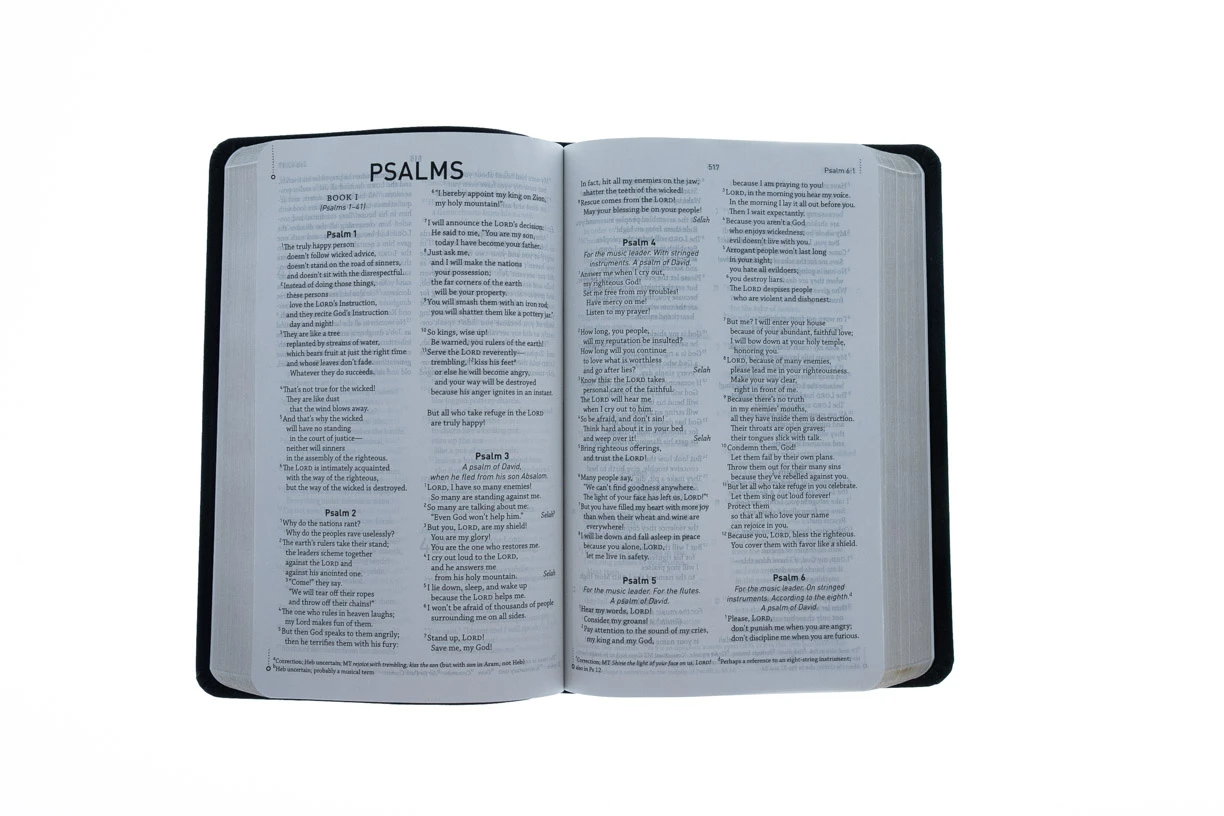 CEB Thinline Bible W/Apocrypha-Black DecoTone 8 CEB Thinline Bible W/Apocrypha-Black DecoTone - Image 6