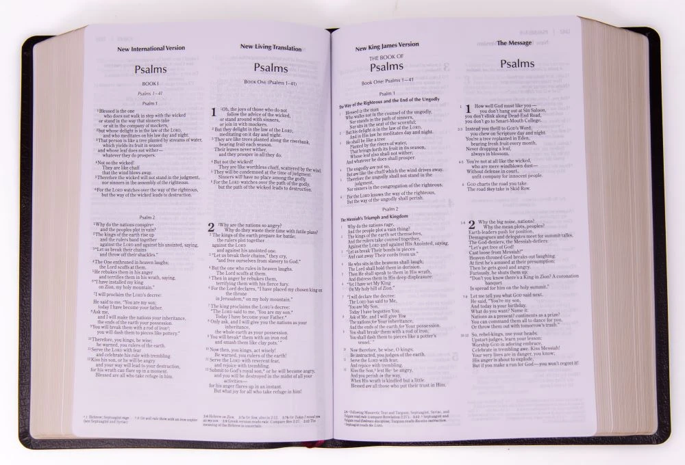 Parallel Side-By-Side Bible NIV/NKJV/NLT/MS 5 Parallel Side-By-Side Bible NIV/NKJV/NLT/MS - Image 3