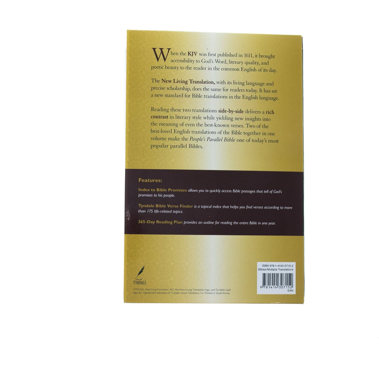 KJV/NLT People’s Parallel Bible 7 KJV/NLT People’s Parallel Bible - Image 5