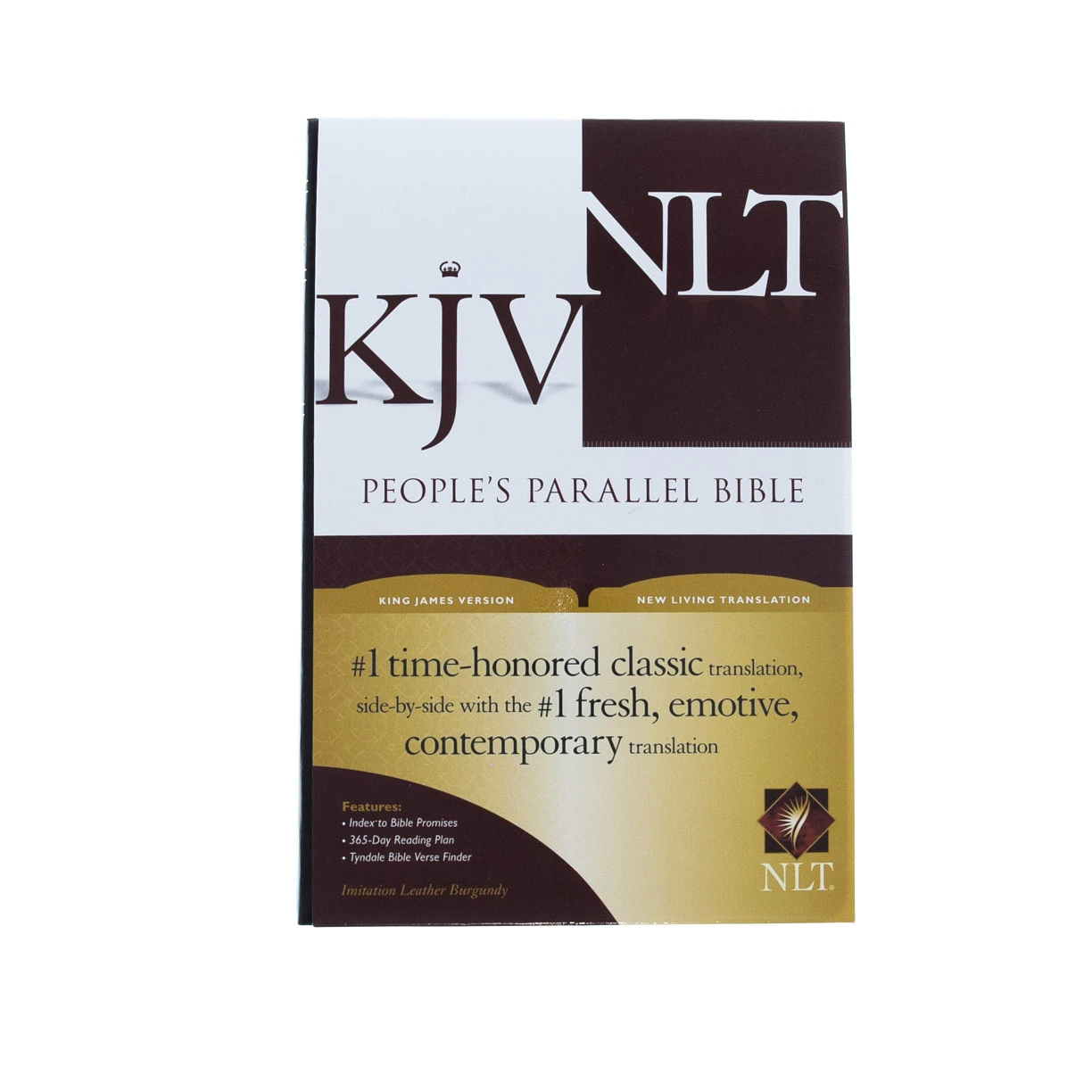 KJV/NLT2 People’s Parallel Bible-Burgundy Imitation Leather 4 KJV/NLT2 People’s Parallel Bible-Burgundy Imitation Leather - Image 2