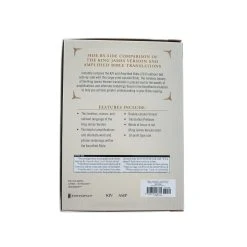 KJV, Amplified, Parallel Bible, Large Print, Leathersoft, Tan/Burgundy -Books-Bible 202 0047 6