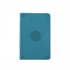 ESV Value Compact Bible -Trutone, Turquoise, Emblem Design -Books-Bible 204 0111 1 1