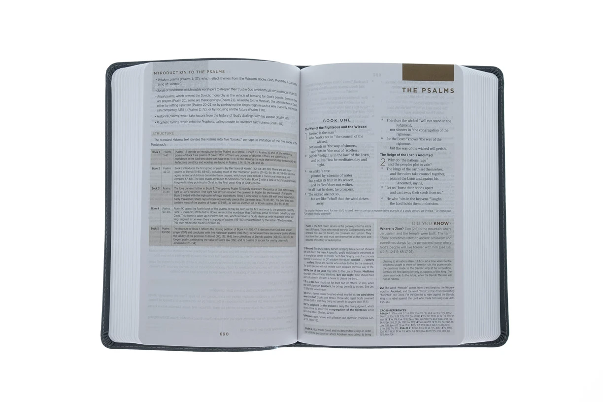 ESV Student Study Bible-Gray TruTone Imitation Leather 6 ESV Student Study Bible-Gray TruTone Imitation Leather - Image 4