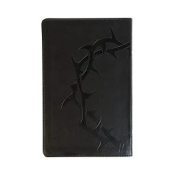 ESV Thinline Bible-Charcoal Crown TruTone Imitation Leather -Books-Bible 204 0135 3