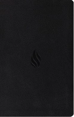 ESV Premium Gift Bible – Black W/ Flame Design
