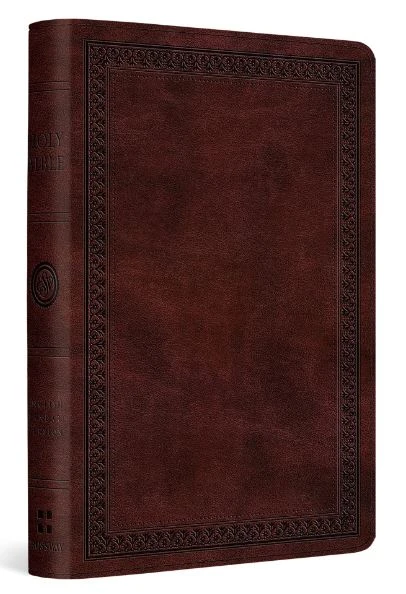 ESV Compact Bible (TruTone, Mahogany, Border Design) 3 ESV Compact Bible (TruTone, Mahogany, Border Design)