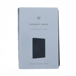 ESV Compact Bible -TruTone, Charcoal, Crown Design -Books-Bible 204 0459 2