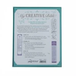 ESV My Creative Bible For Girls Teal Butterfly 11 ESV My Creative Bible For Girls Teal Butterfly -Books-Bible 204 0480 5