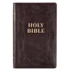 KJV Gift Edition Bible Dark Brown W/ Thumb Index -Books-Bible 206 0005 0