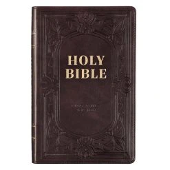 KJV Gift Edition Bible Dark Brown W/ Thumb Index